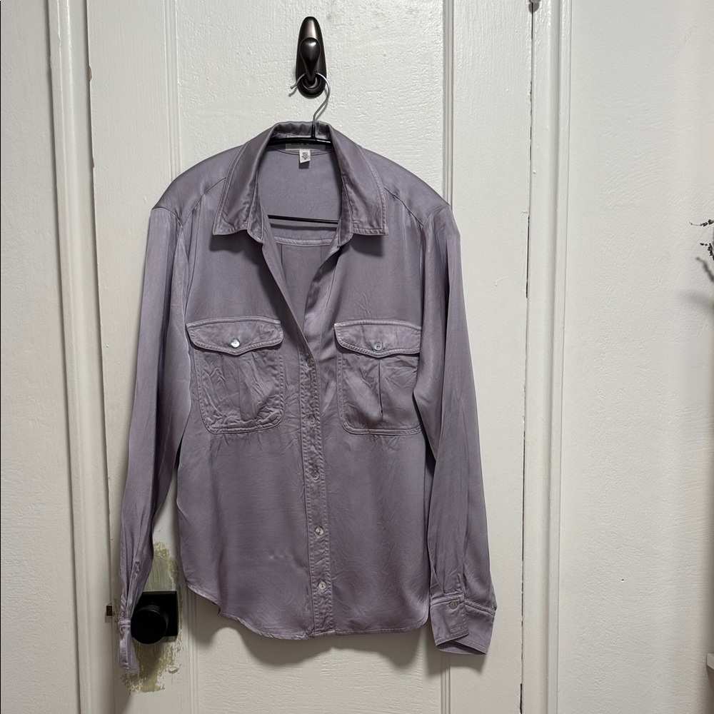 Cloth & Stone Light Purple Shirt